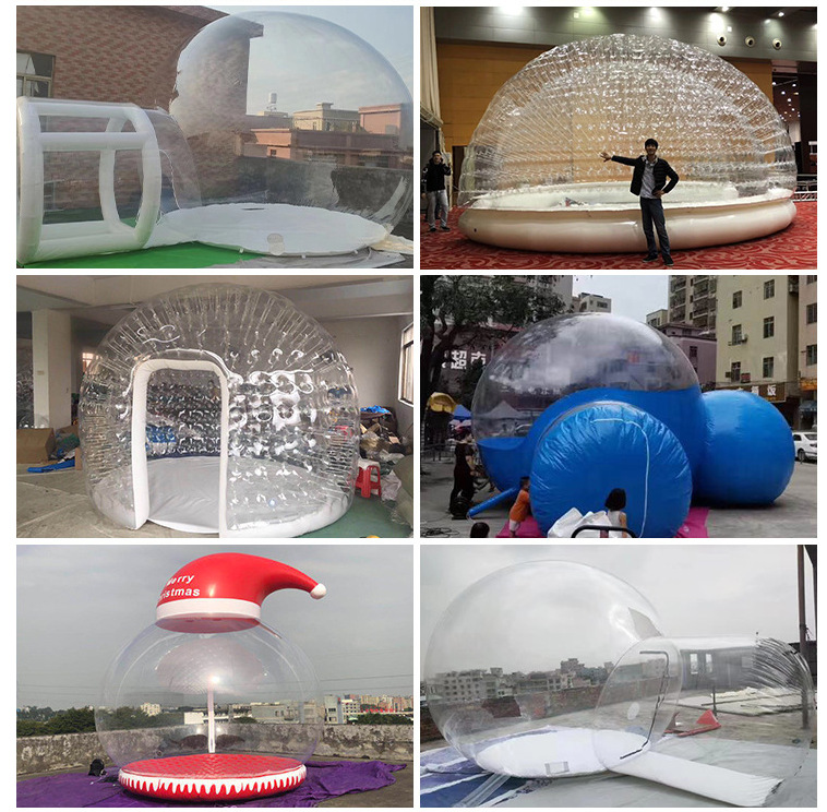 网红星空泡泡屋充气星空顶户外透明充气帐篷露营帐篷充气泡泡屋详情31