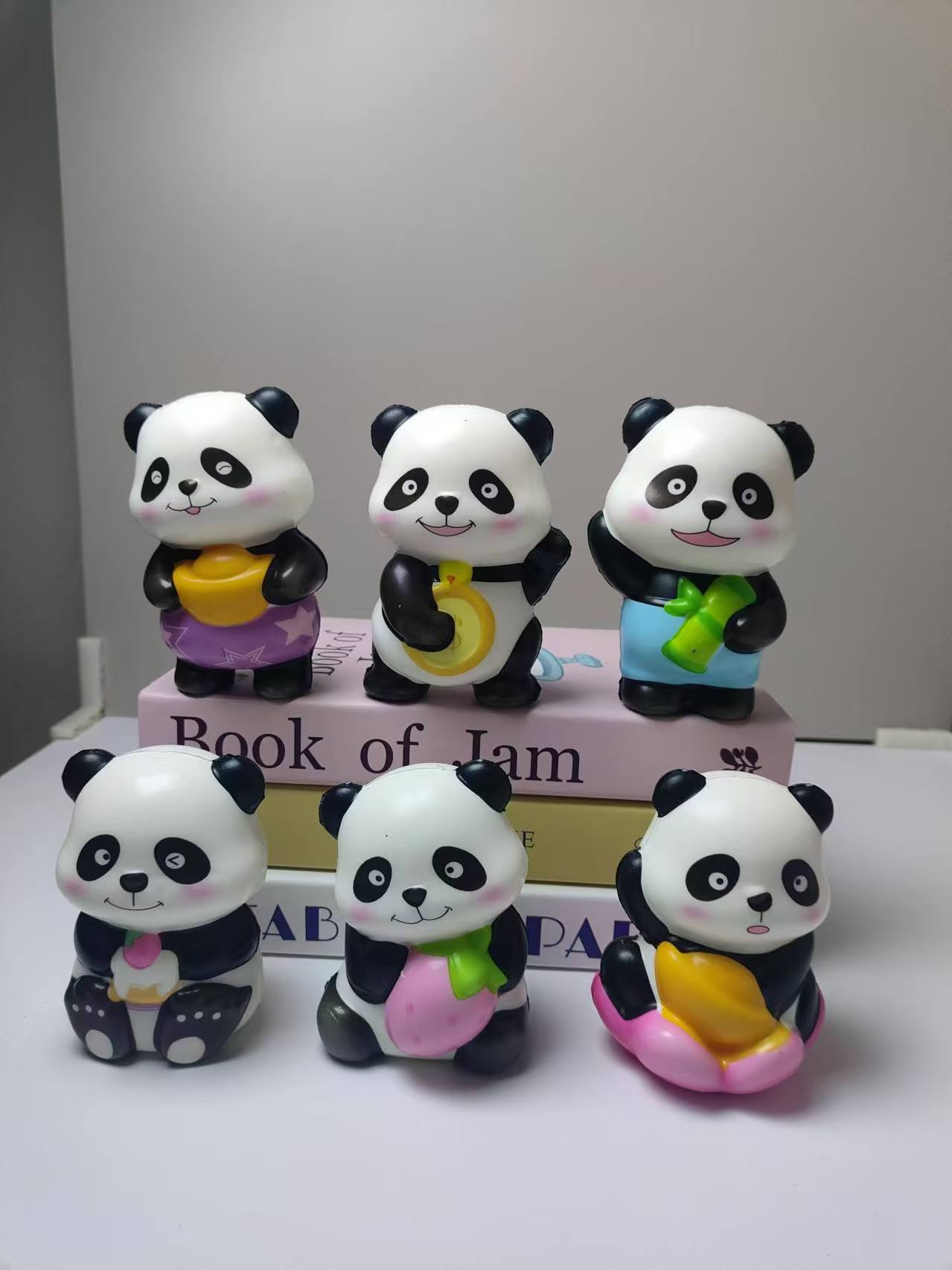 捏捏乐熊猫减压玩具可爱解压慢回弹儿童捏捏创意发泄神器解闷礼物详情8