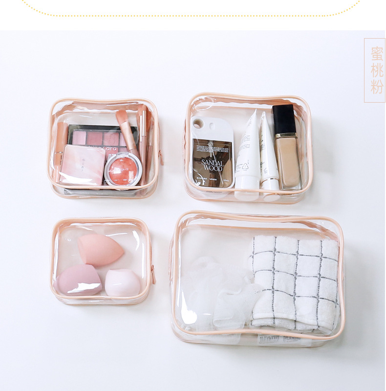 新款化妆包高颜值收纳袋专用大容量防水旅行收纳包透明洗漱包便携详情18