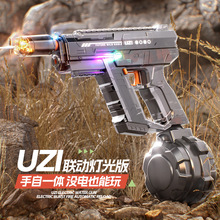 新款 UZI 电动水枪儿童玩具高压大容量强力自动吸水水枪男孩玩具详情21