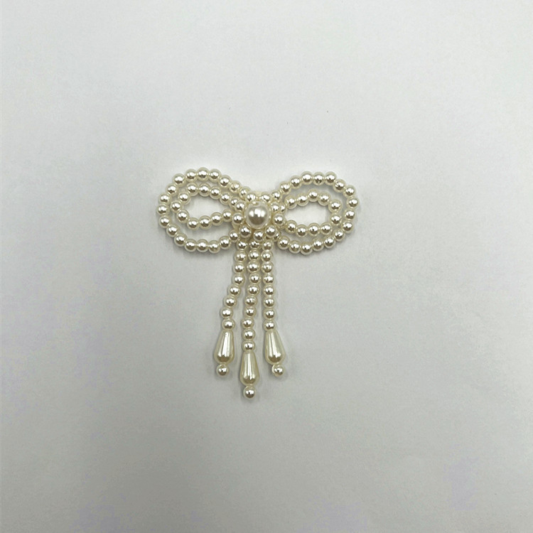 Handmade beaded bow pendants, ancient costume shoes, DIY accessories, trendy bags, hats, fabric stickers, clothing accessories pic 6