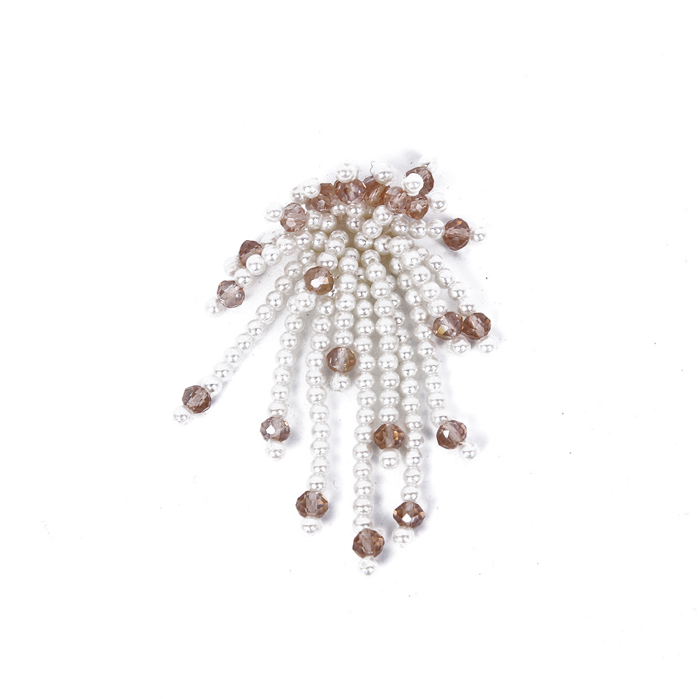 Handmade pendants, tassels, clothing accessories, hair ornaments, earrings, imitation pearl and crystal beaded brooches, DIY Hanfu, shoe accessories pic 6