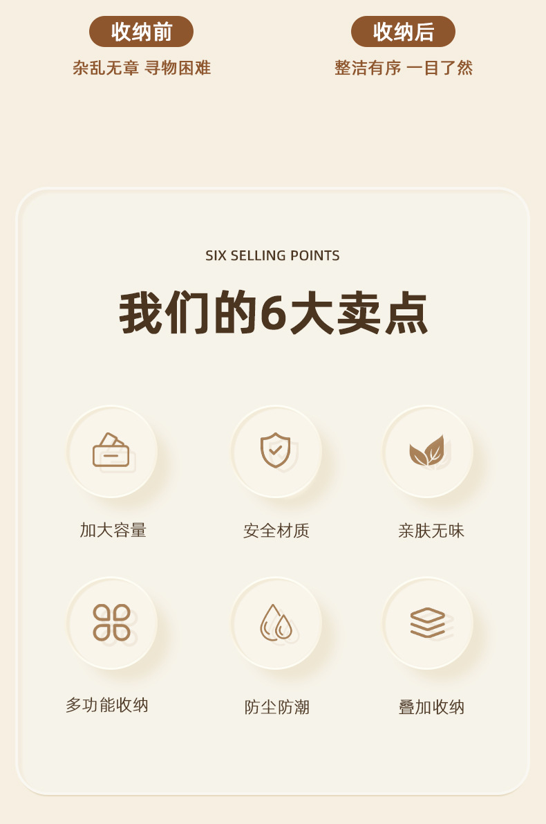 钢架收纳箱装衣服棉被子整理箱加厚大容量衣柜衣物储物箱防水防潮详情6