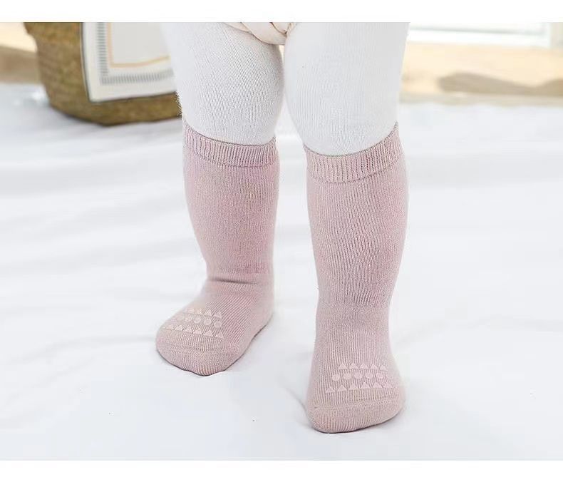 婴儿袜子批发外贸跨境秋冬加绒加厚防滑学步地板袜男女宝宝棉袜详情17