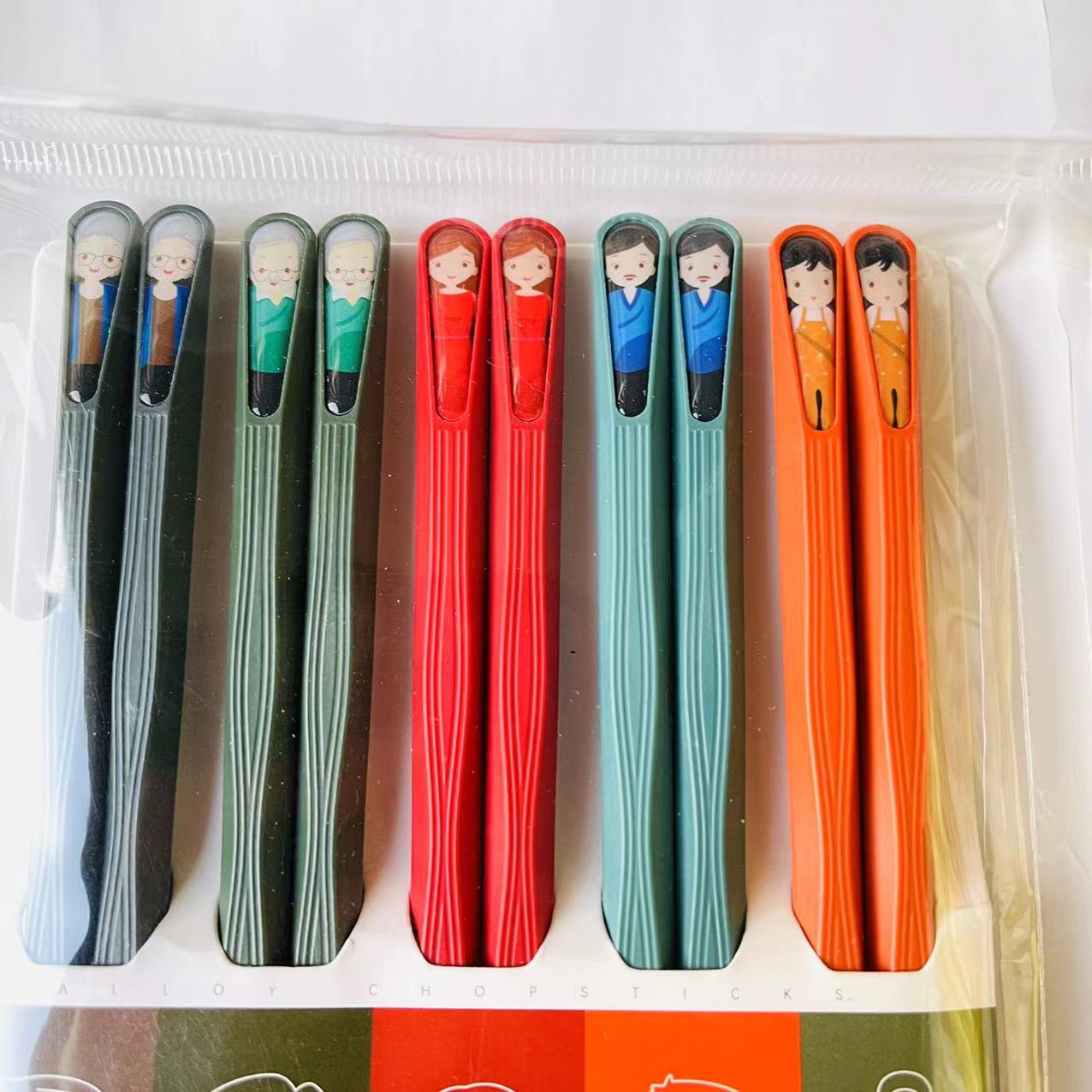 【 Zone 2-9 】 Dark-colored nail chopsticks 200 yuan per box, household chopsticks, household one-color pair of chopsticks, family set 1 yuan 2 yuan wholesale pic 5