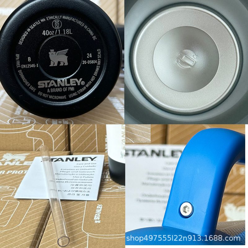 跨境亚马逊ebay爆款史丹利stanley2代40OZ不锈钢户外车载保温杯详情2