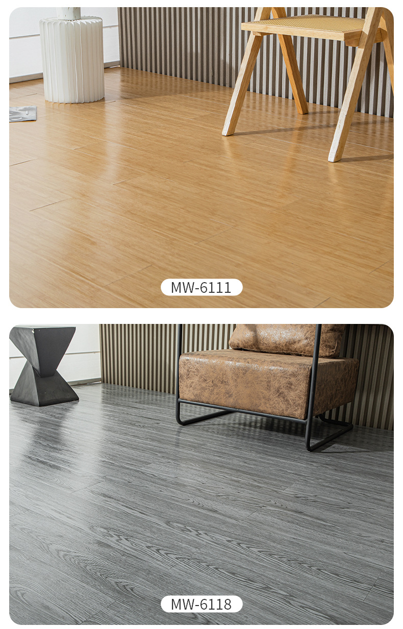 pvc地板贴自粘木纹石纹防滑地板革水泥地直接铺大面积地贴纸地板详情14