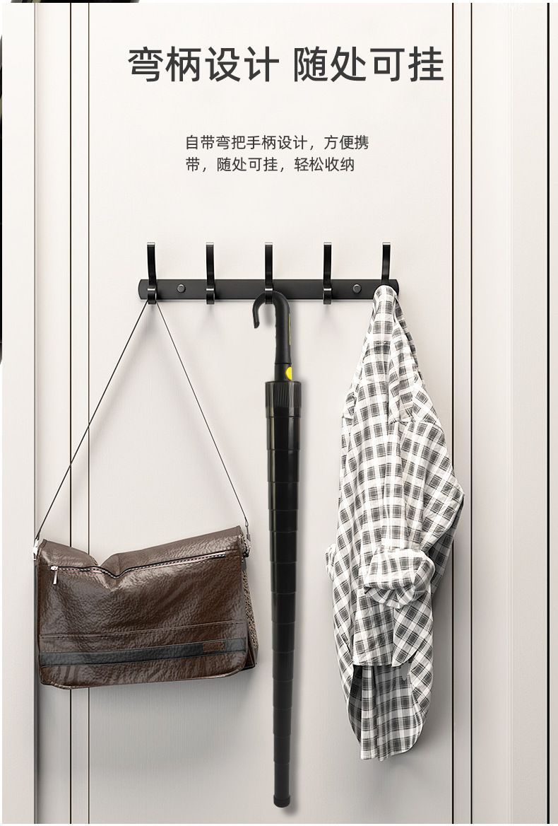 685 waterproof case golf straight-bar umbrella, double large business long-handled umbrella, custom-made bestseller, wholesale in stock pic 33