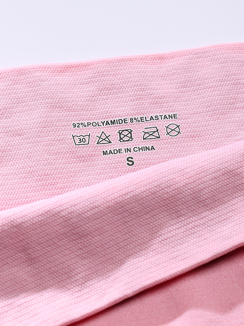 Three pairs of high-waisted triangular underpants with heart patterns for women, European and American sexy, seamless and breathable pure cotton crotch underpants for export pic 11