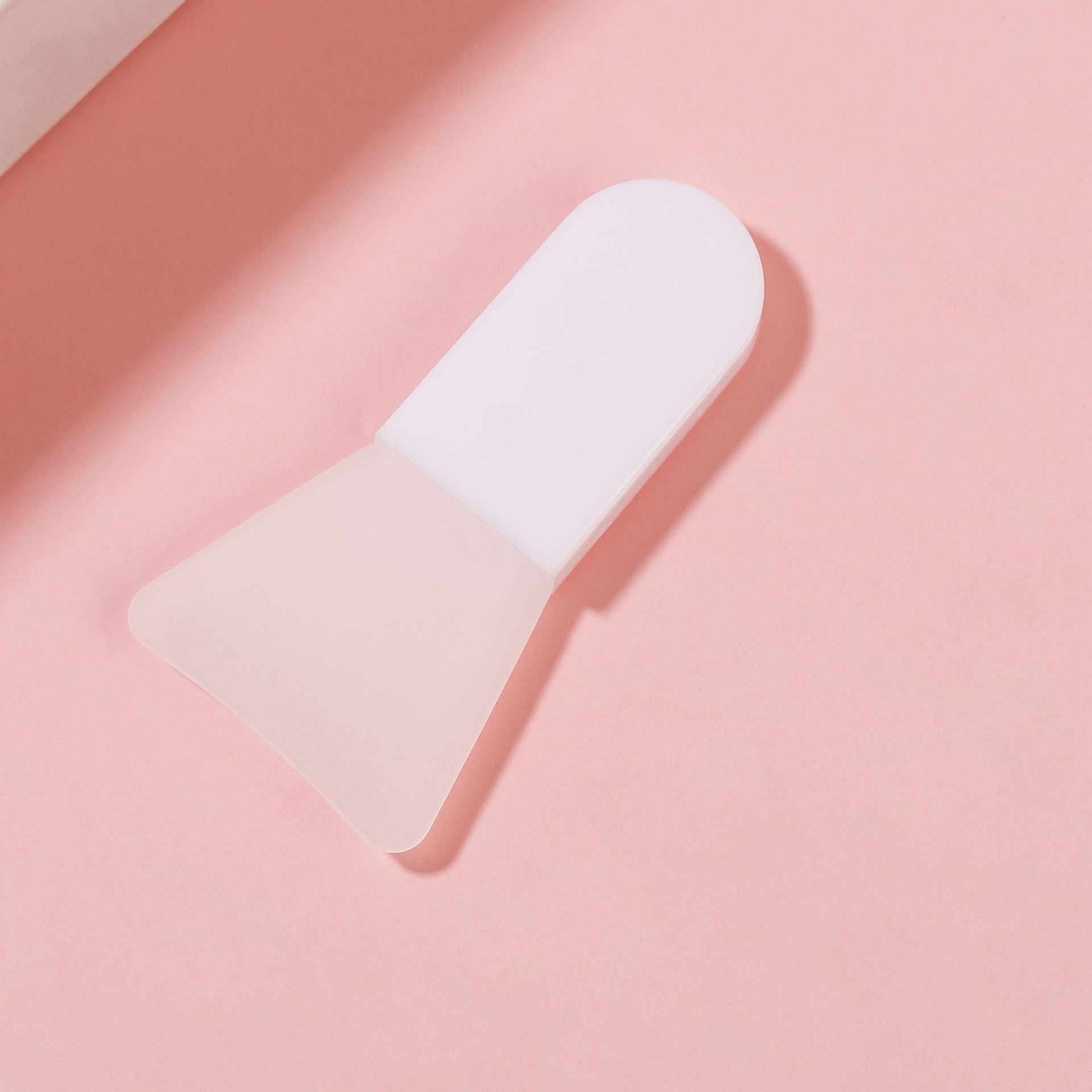 Mini silicone mask brush manufacturer, silicone brush soft head mask mixing stick, facial application mud film beauty tool mask pic 13