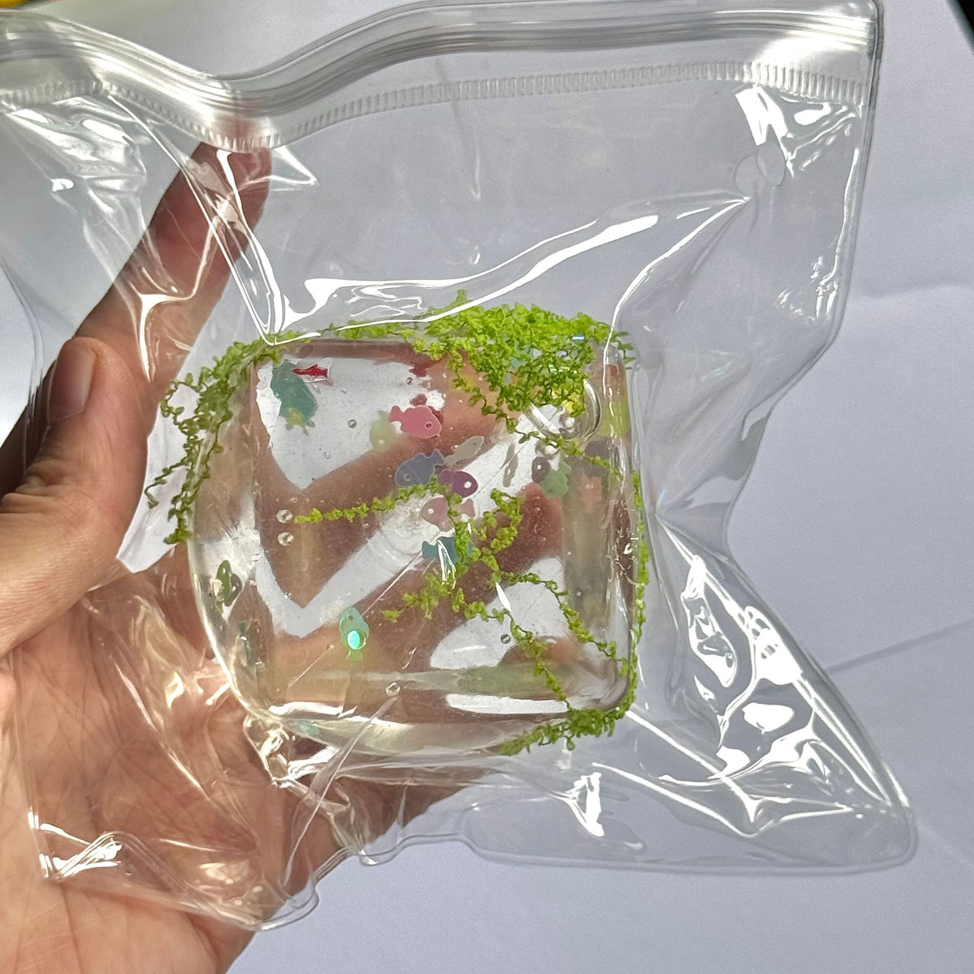 梦幻海底水感解压玩具透明仿硅胶捏捏乐创意生日礼物批发减压玩具食品酒水水产零食鱼类零食详情7