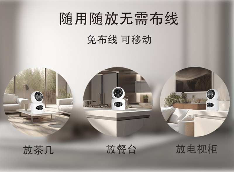 监控摄像头夜视高清