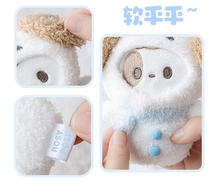 RosyPosy Soft Design Tutu&byebye plush Pain Bag Pendant Christmas Gift Schoolbag Doll Pendant pic 16
