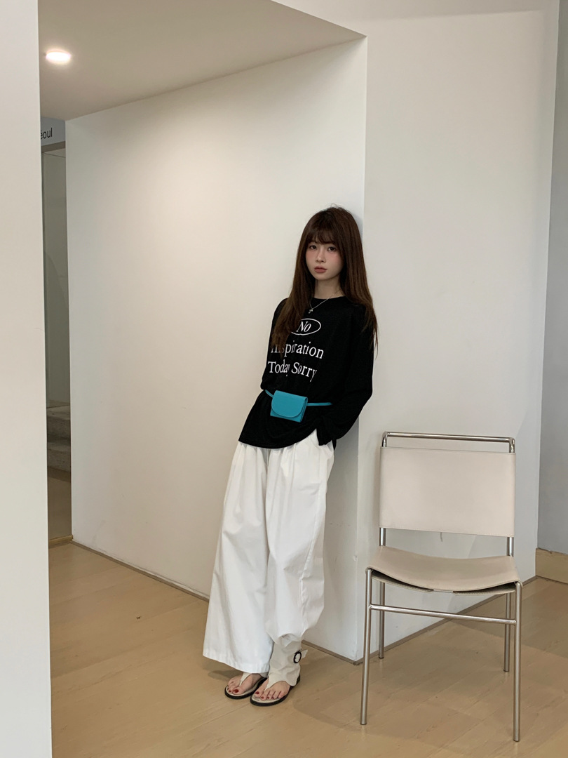 衣天堂出游季天丝防晒罩衫女春夏内搭宽松慵懒感chic韩系长袖T恤详情31