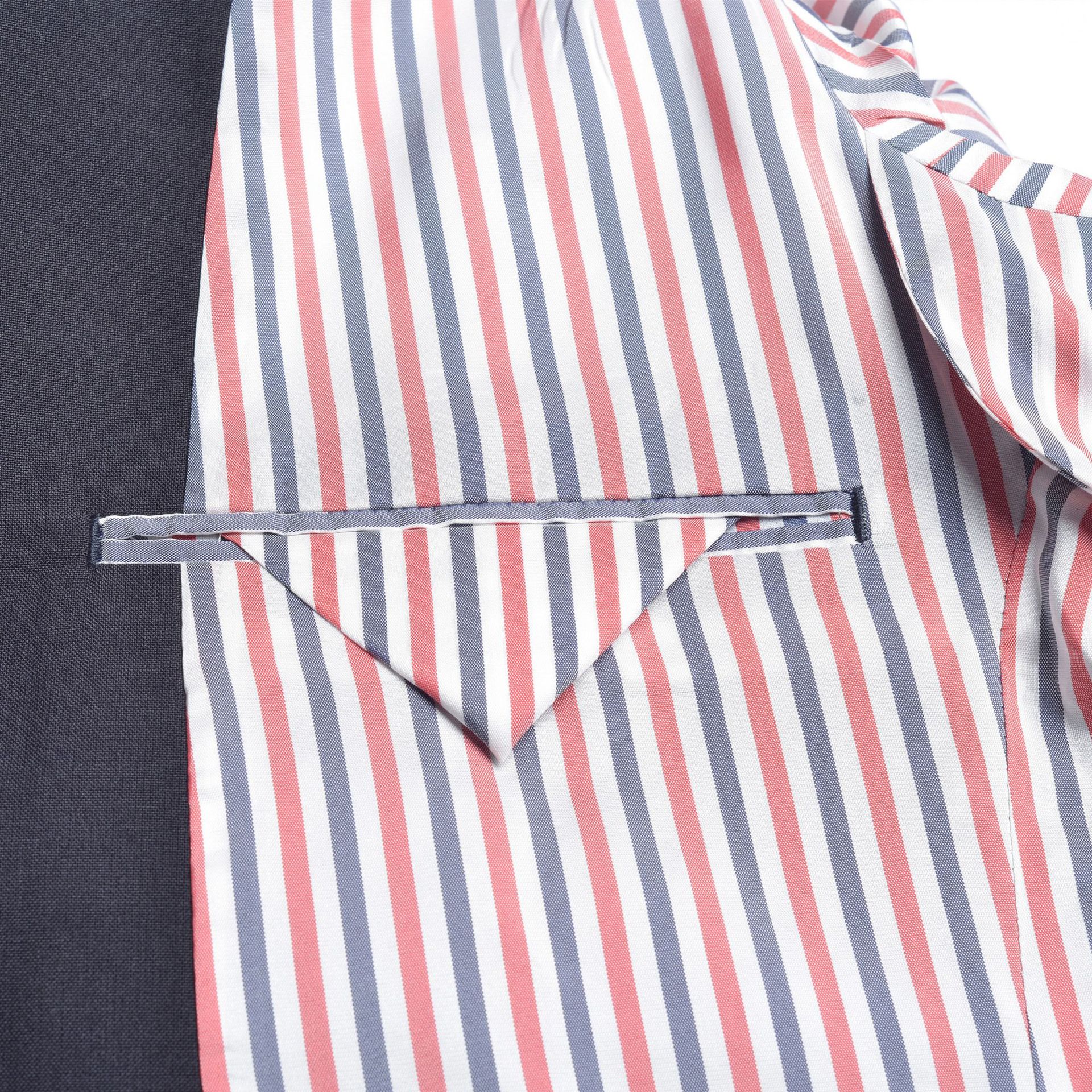 TB新款休闲男士春秋季休闲羊毛西服外套商务时尚四杠男士西服详情16