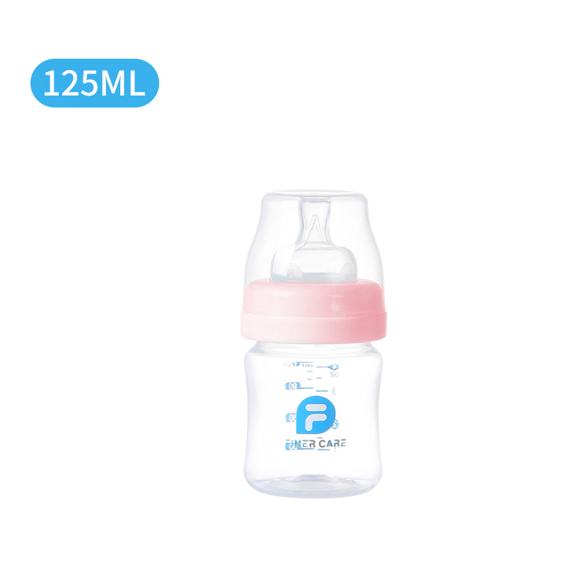 宽口径婴儿奶瓶新生儿宝宝仿母乳防胀气奶瓶防摔pp奶瓶详情11