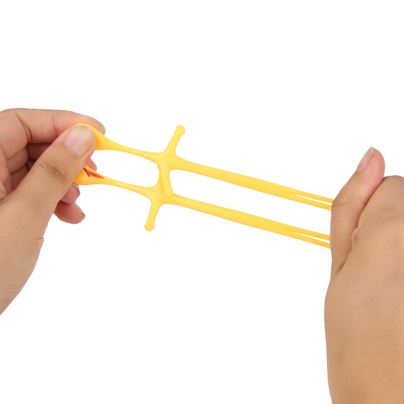 New and unique tpr elastic yellow figurine expression pulling release soft rubber creative Minion stress-relieving toy pic 10