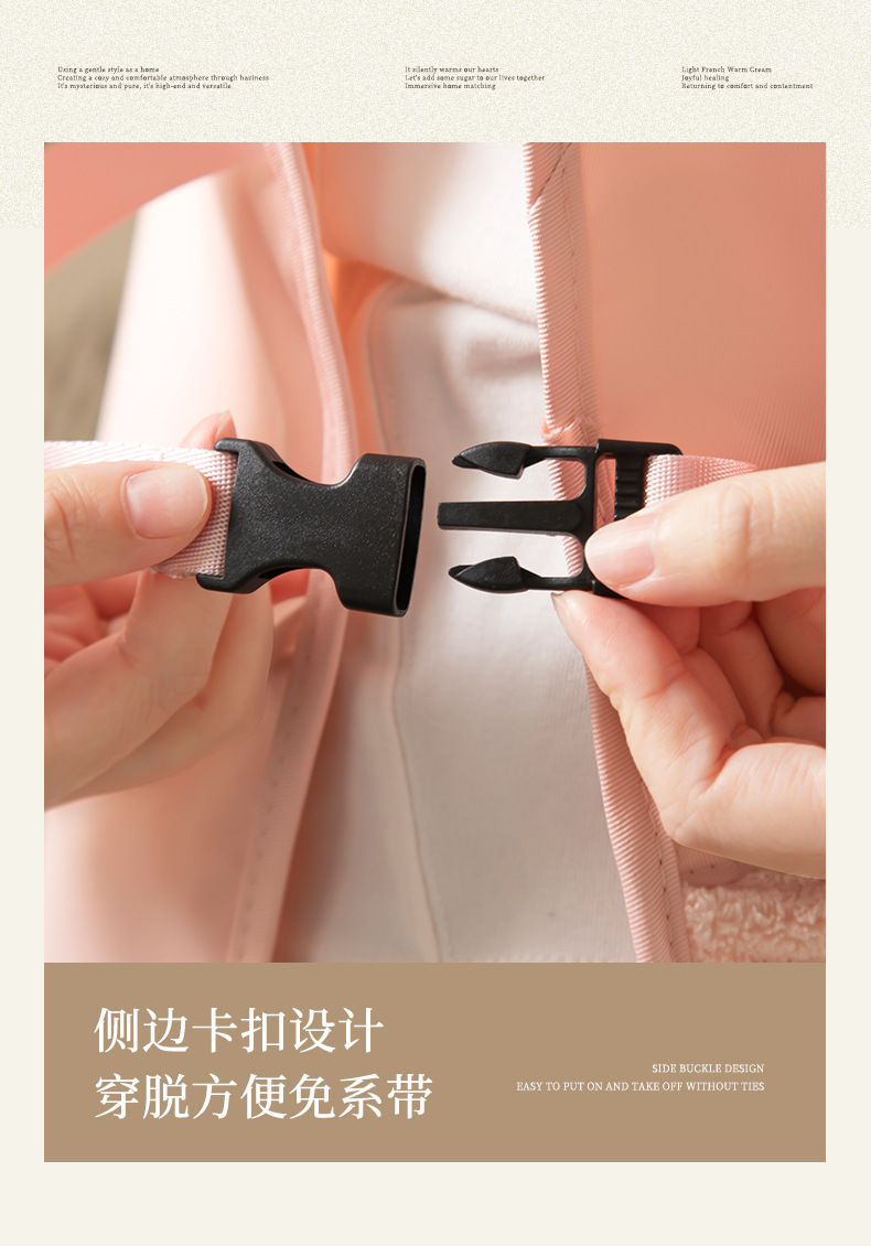 Fashionable vest-style apron, kitchen waterproof and oil-proof sleeveless cover-up, special work clothes for catering, home hand-drying vest apron pic 6