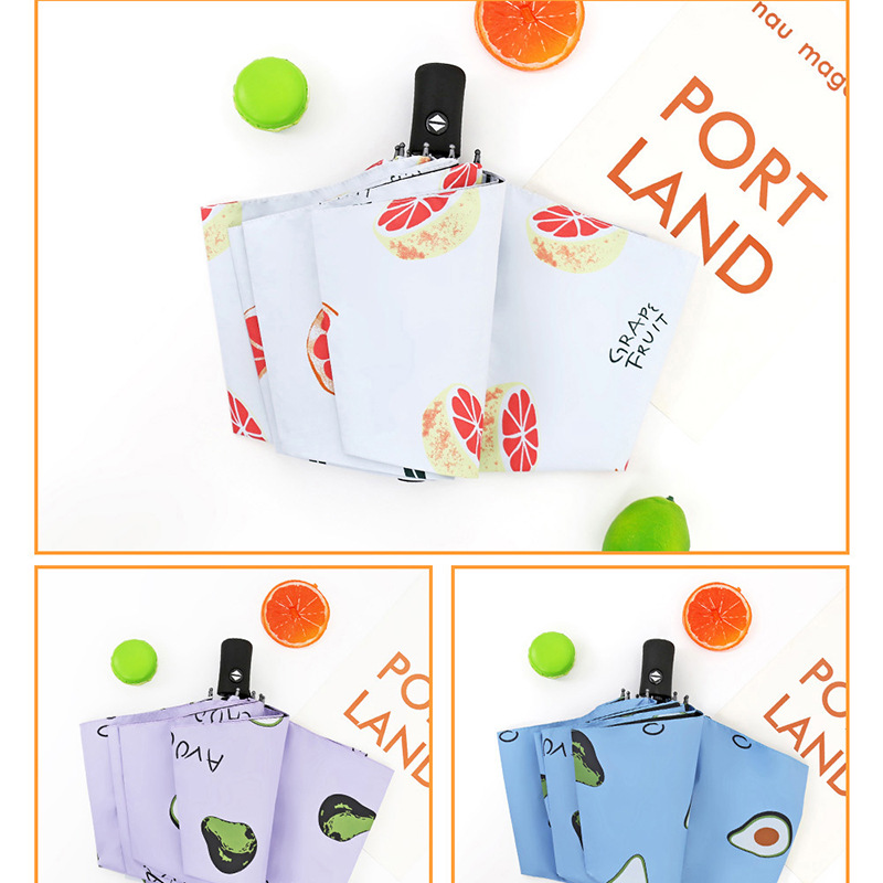 Bulk wholesale of three-fold umbrellas, folding umbrellas, printed logo advertising umbrellas, sunny and rainy creative sun umbrellas, sun protection and shade umbrellas pic 29