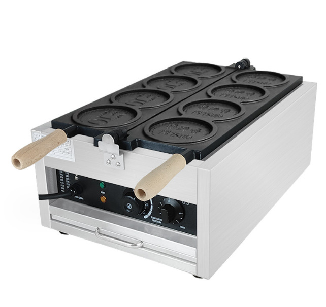 金币车轮饼模具韩剧同款钱币面包拉丝机器韩国金币面包小吃机金币详情2