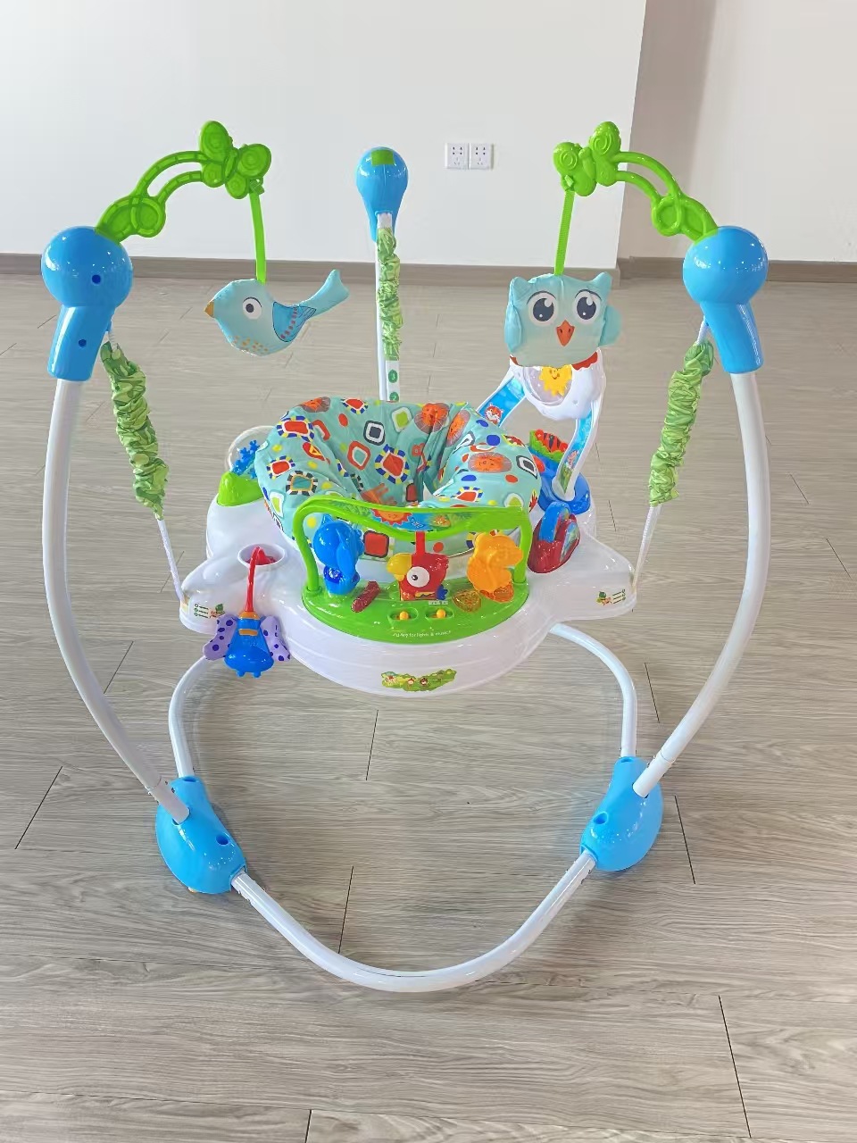 Cross-border baby jumping chair, fitness frame, music toy, newborn baby jumping park, multi-functional jumping swing pic 4