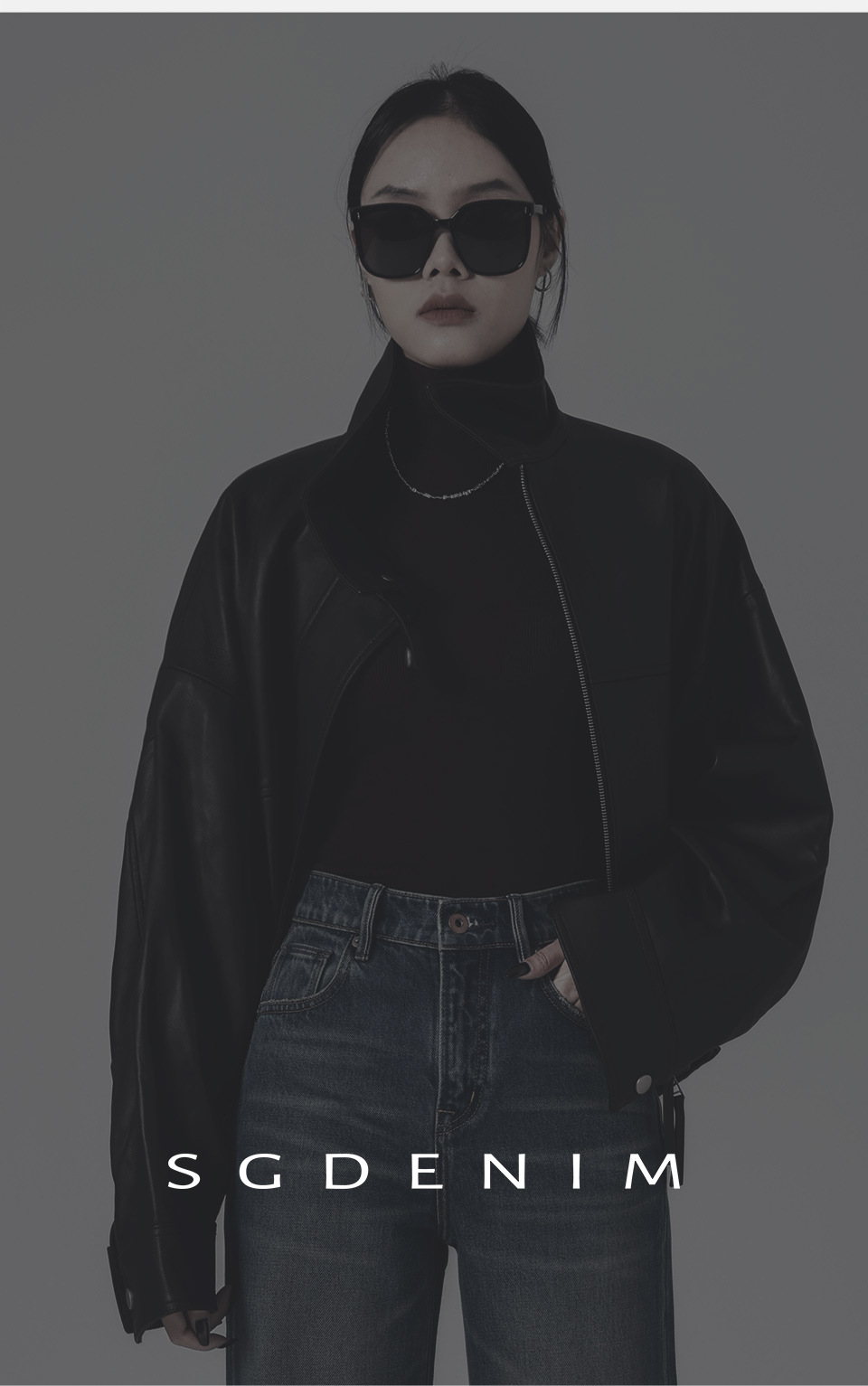 Long-legged big bull/High-waisted jeans for women, loose, slightly flared wide-leg pants, retro feng shui wash, 25 autumn and winter new trend pic 30