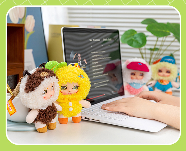 Wholesale of animal vinyl dolls, plush toys, spring outing dolls, figurines, cute cartoon animal bags and pendants pic 18