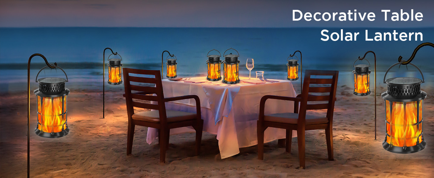 跨境新款太阳能火焰灯户外花园草坪景观装饰灯小夜灯天黑自动亮详情6