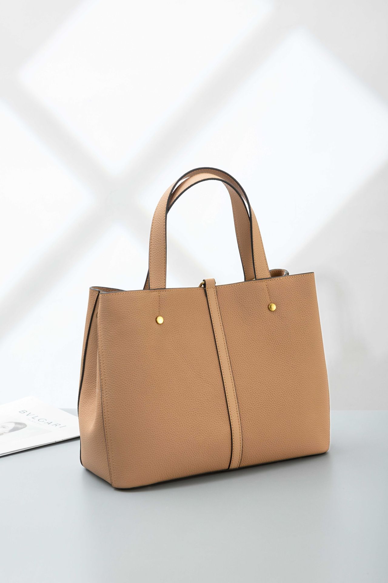 真皮手提包女头层牛皮托特包大容量水桶包真皮女士包包单肩斜挎包详情66