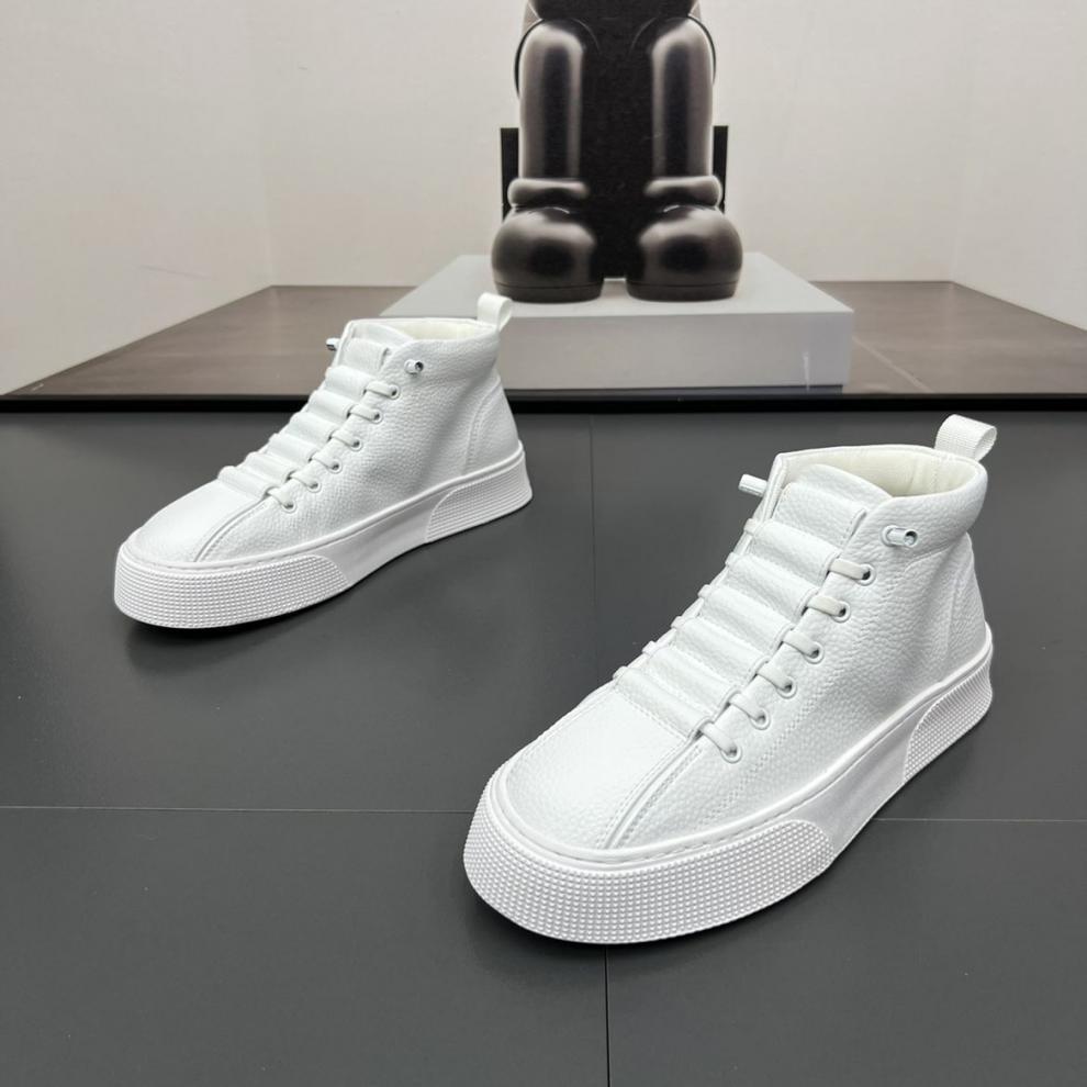 男鞋2025秋季高帮休闲鞋韩版潮流百搭耐磨一脚蹬运动板鞋高档承胜详情21