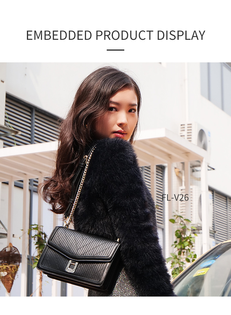 Embedded Smart and Chargeable Fingerprint Lock for  Handbag详情9