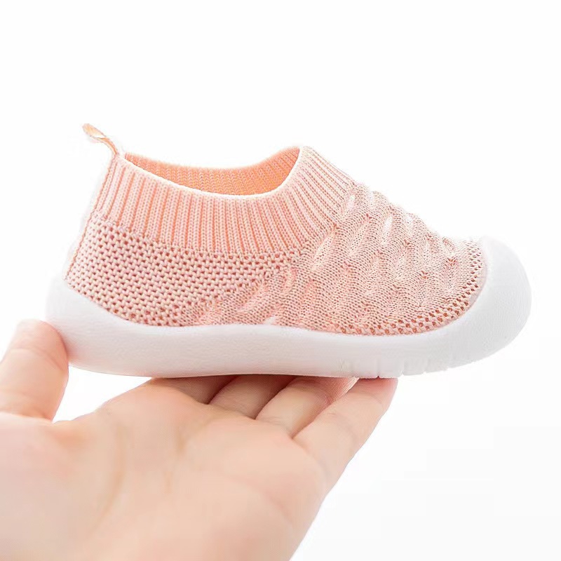 Baby walking shoes with soft soles, fly-woven single mesh, breathable, summer sandals, anti-slip, suitable for children aged 6 months to 3 years pic 12