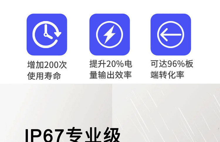 太阳能投光灯一拖二天黑自动亮户外庭院灯超亮照明家用新农村路灯详情15
