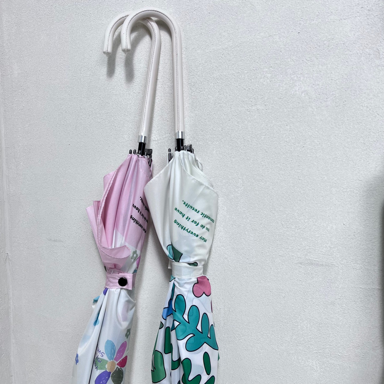 厂家新品8骨自动直杆伞碳纤维超轻碎花长柄雨伞印logo广告礼品伞详情24