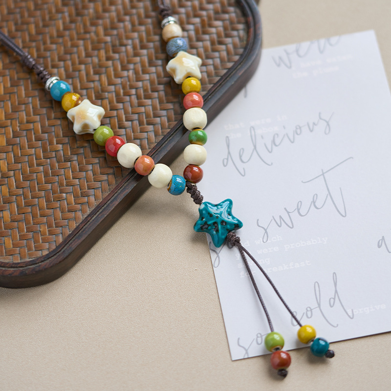 景德镇陶瓷项链饰品批发项链百搭高级感女生文艺新中式礼物首饰详情12