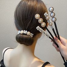 Thick, wide and high ponytail hair tie, seamless, high-elasticity, seamless hair band, bun hairstyle pic 10