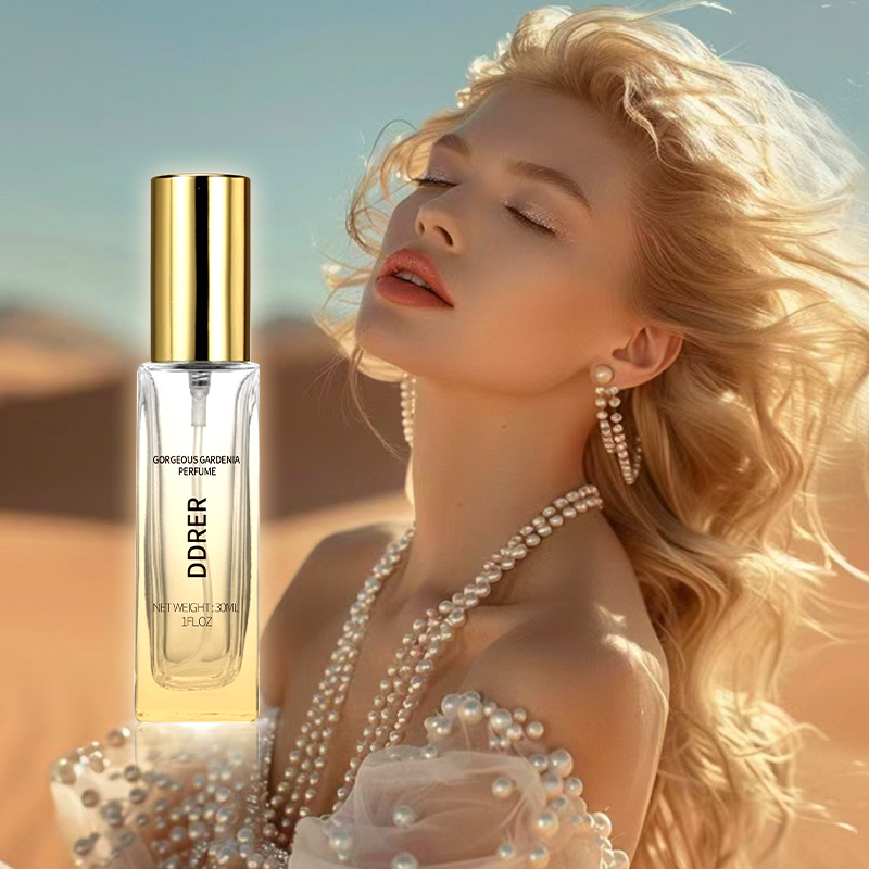 跨境外贸定制女士香水华丽的栀子花香水清新淡香学生香水贴牌加工详情6