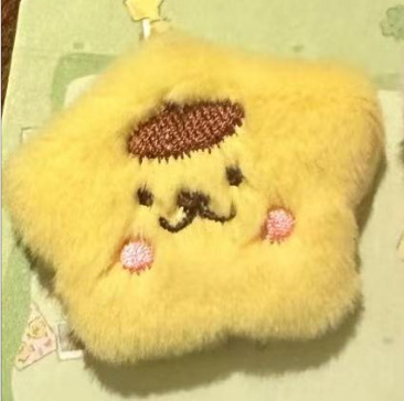 三丽欧卡通毛绒星星 玉桂狗 美乐蒂甜美五角可爱毛详情5