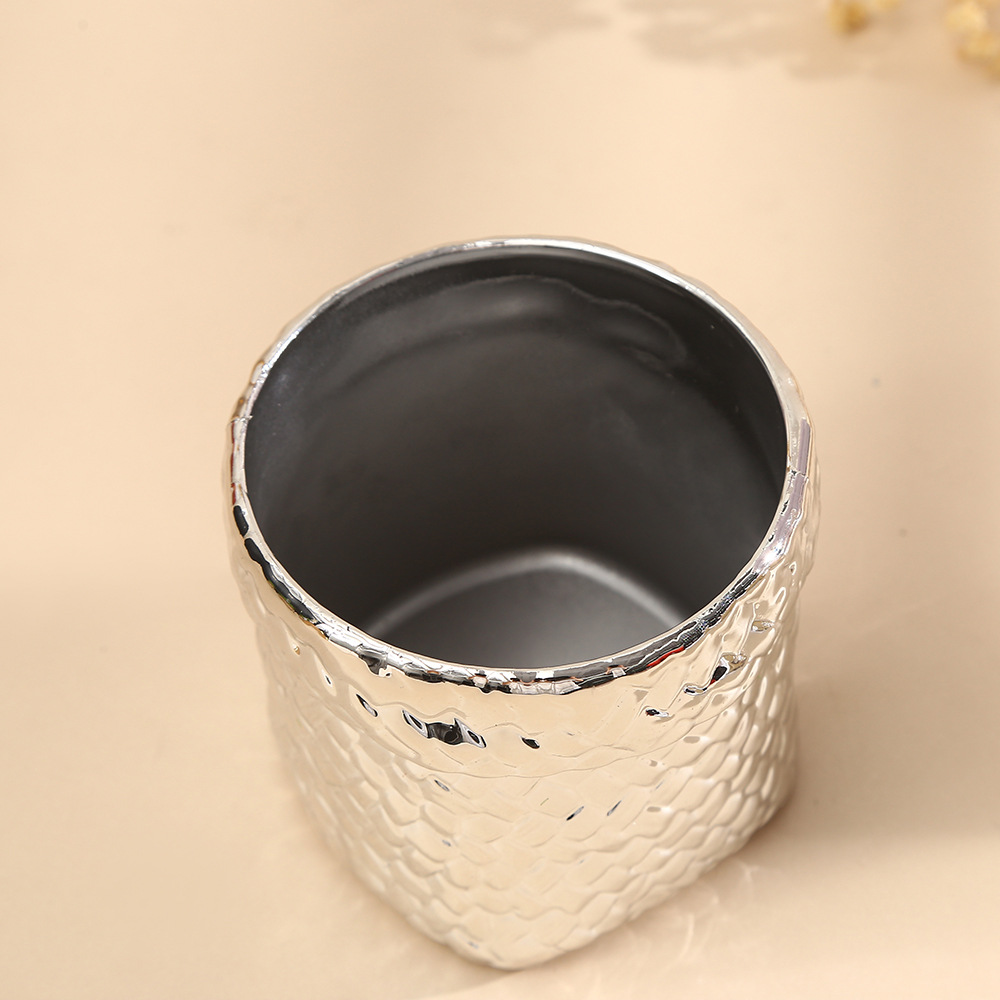 Nordic InS-style imitation rattan woven plastic flower POTS, durable garden decoration, green plant containers, succulent flower POTS, pothos POTS pic 6