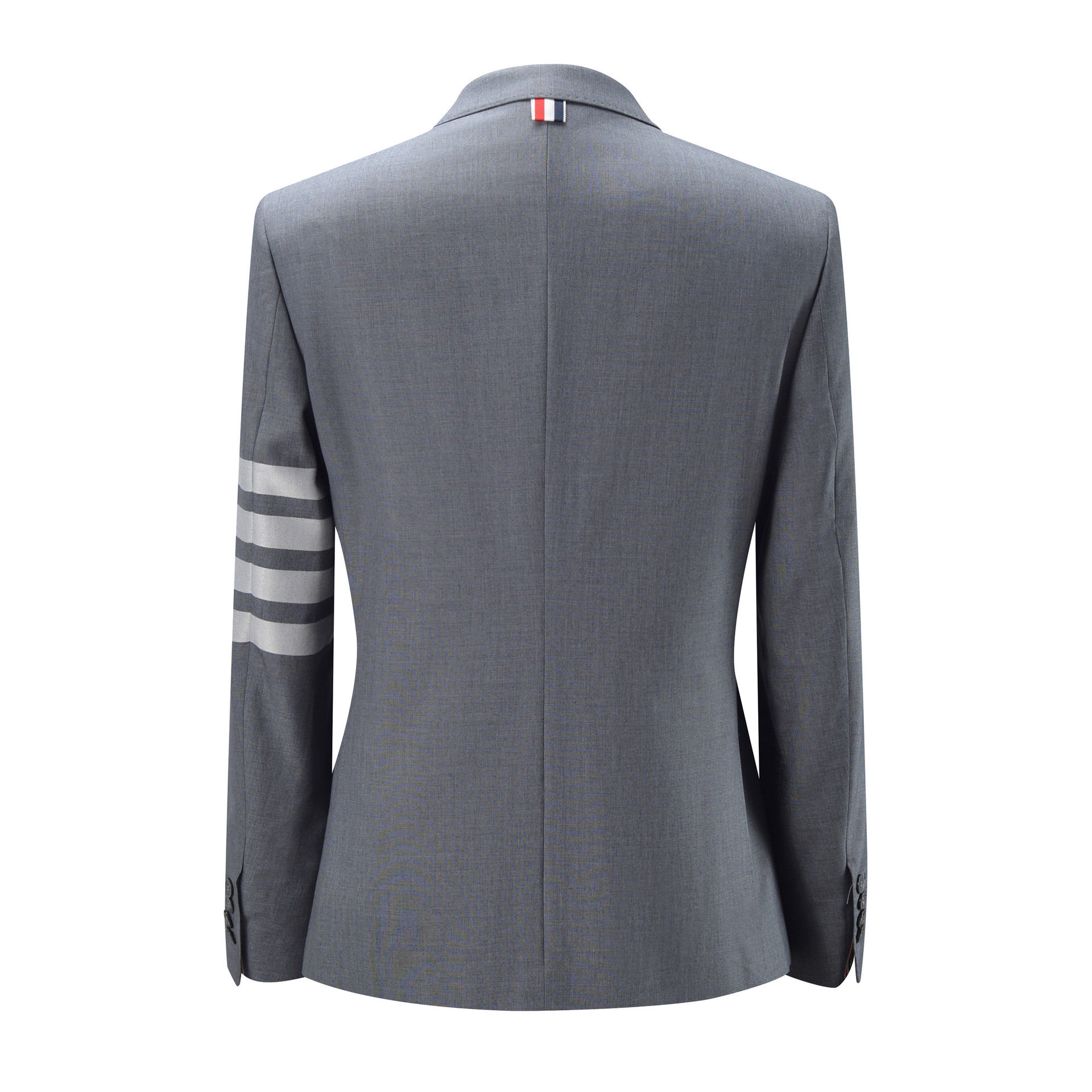 TB新款休闲男士春秋季休闲羊毛西服外套商务时尚四杠男士西服详情7