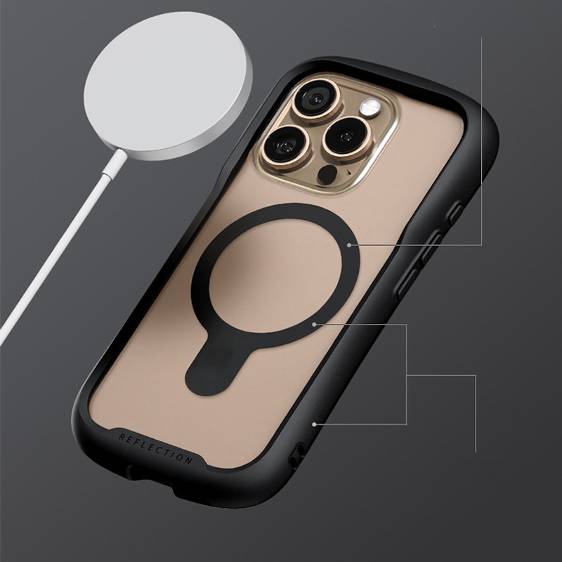 Xiaoman Yao Apple 16promax phone case Cross-border magnetic attraction iPhone 15th generation anti-drop New high-end practical pic 3