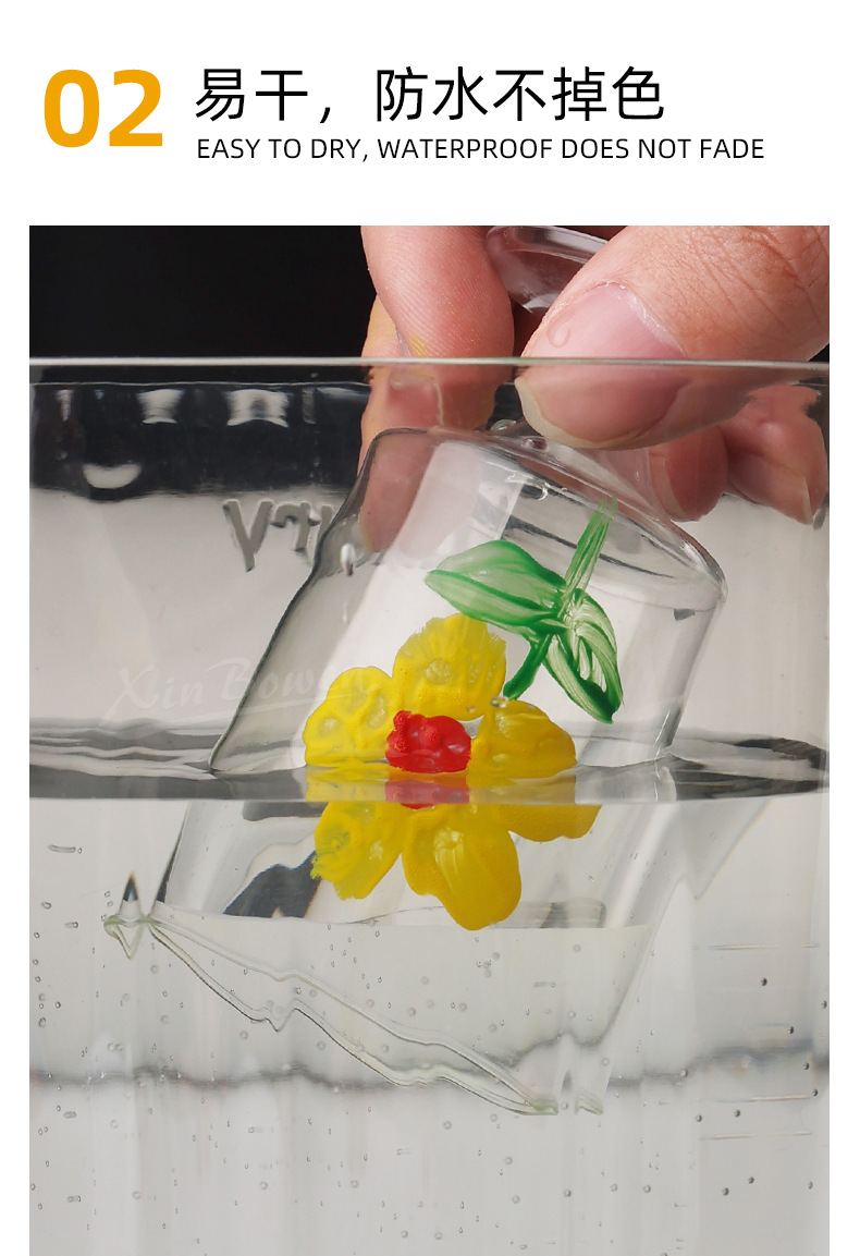 欣博文手绘涂鸦丙烯颜料套装24色美术墙体彩绘防水12ml绘画丙烯颜料批发详情5