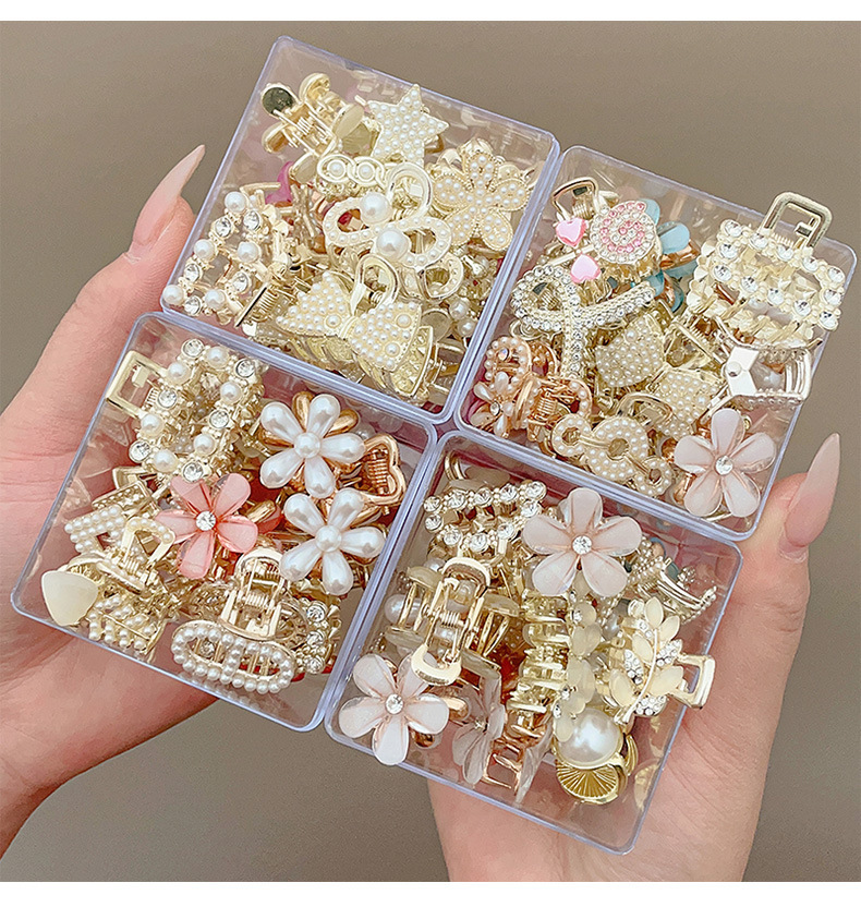 时尚珍珠半扎发抓夹气质轻奢发卡韩系甜美百搭发夹高级感早春配饰详情5