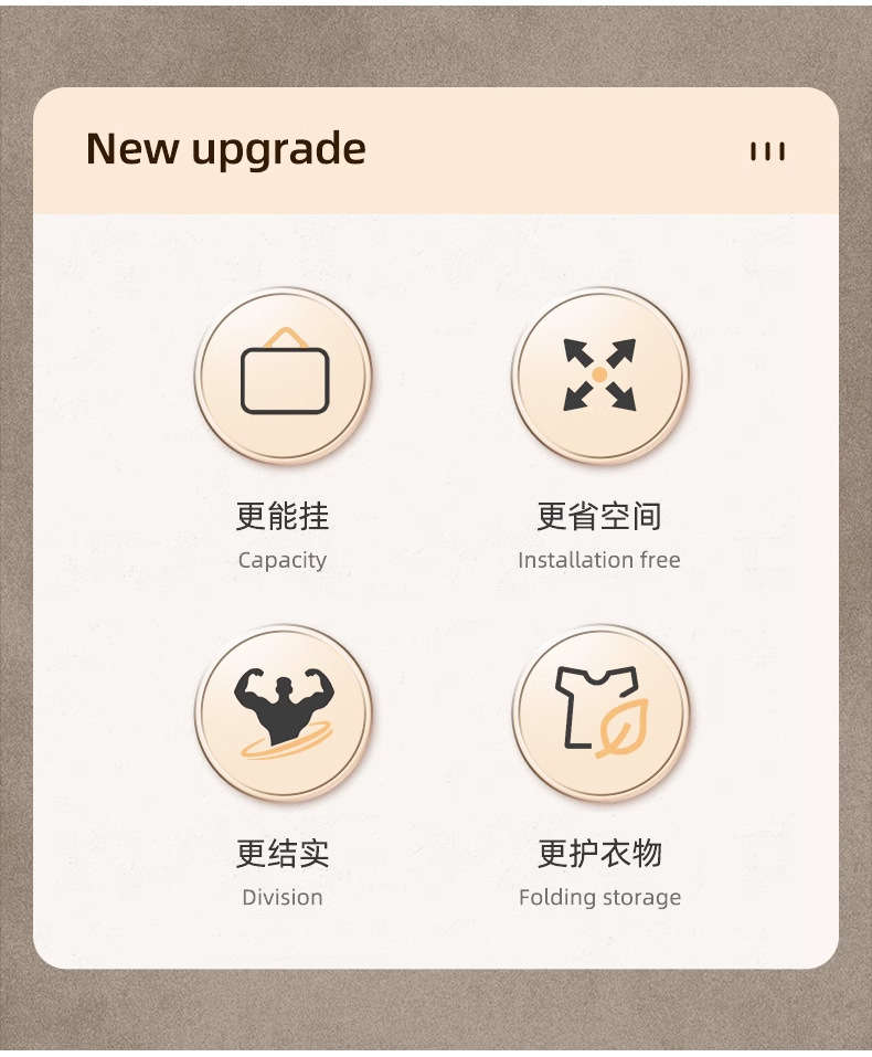 Cloud ladder pants rack, multi-layer folding pants clip, multi-functional household pants hanger, special storage wonder, traceless anti-slip pants pic 3