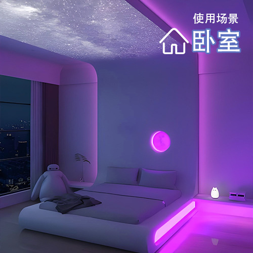 跨境电商5050RGB灯带套装12V七彩led软灯条低压蓝牙音乐装饰氛围详情15