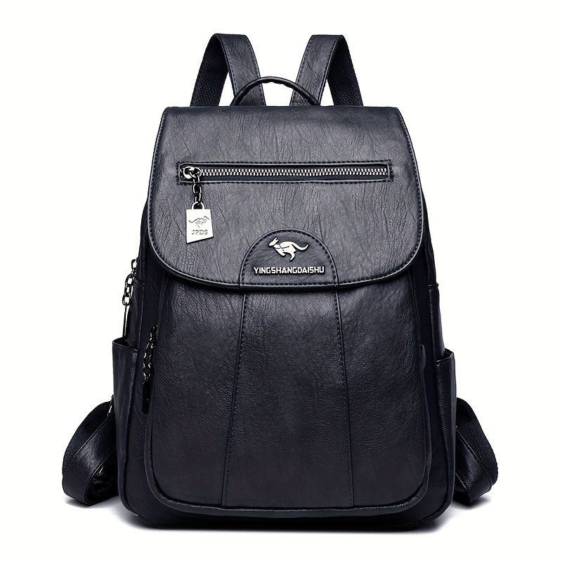 跨境爆款(TEMU 希音 tiktok)代发女士双肩包学生防盗双肩背包批发详情5