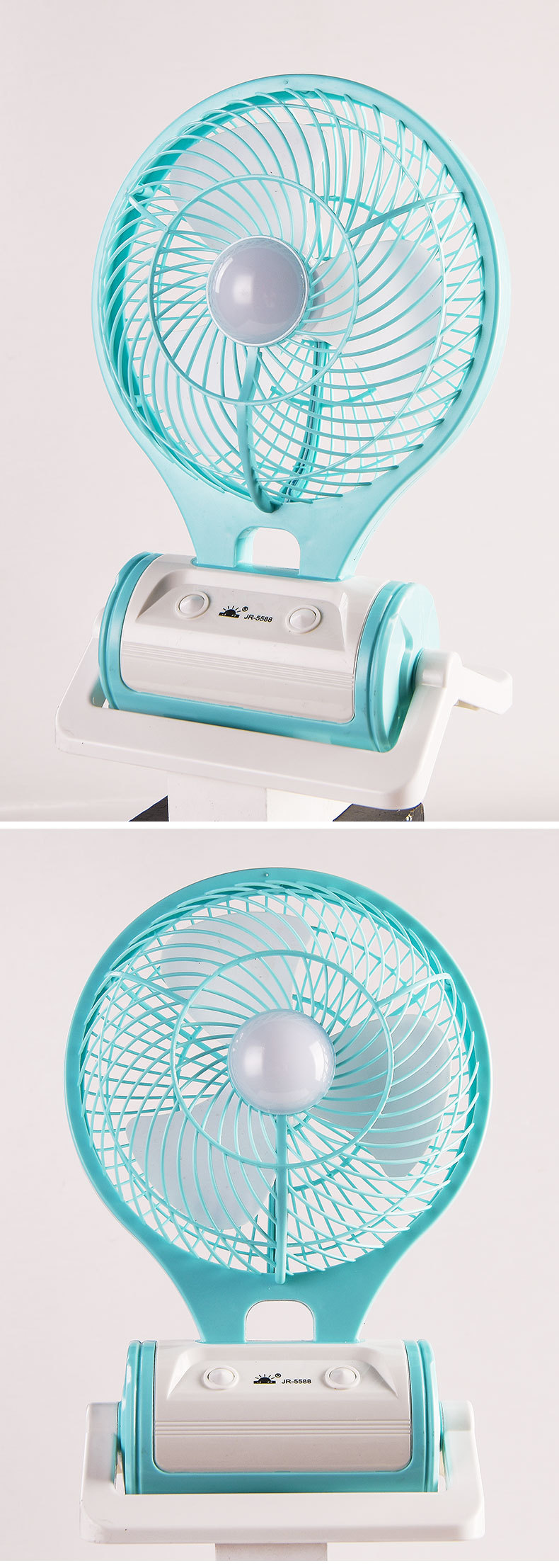 可折叠充电风扇 USB大风力家用电风扇学生宿舍户外车载小风扇静音详情10