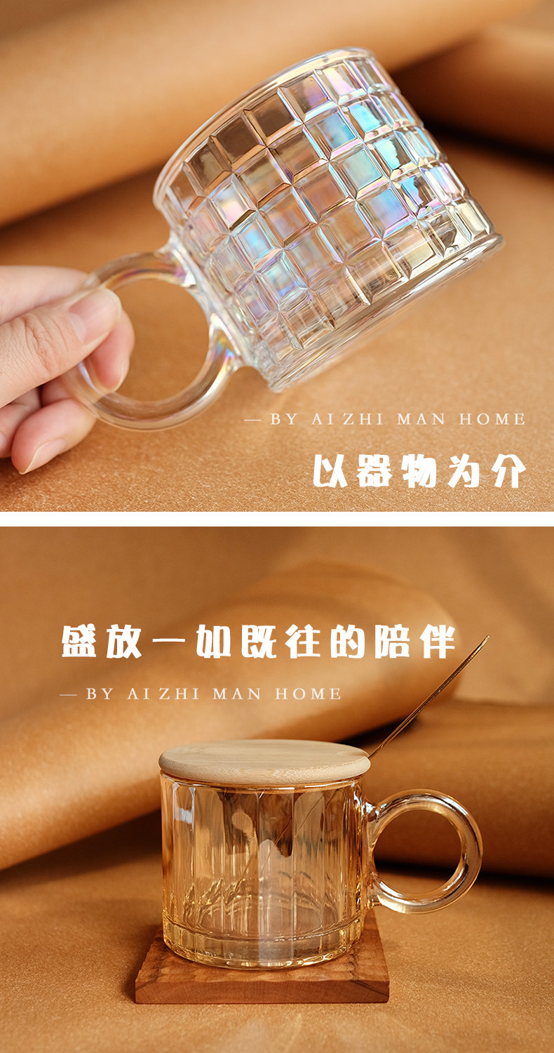 简约轻奢风ins马克杯咖啡水杯带把情侣杯子创意高颜值批发详情6