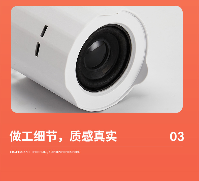 Cross-border e-commerce Bluetooth speaker, bedroom atmosphere, charging water ripple light, night light, gift Bluetooth speaker light pic 13