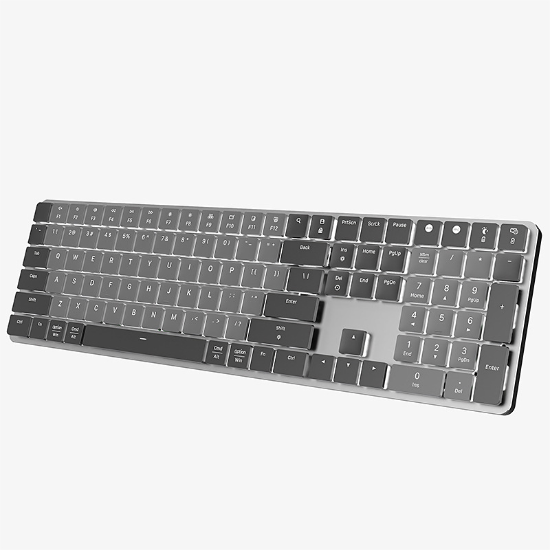 CX40  蓝牙双模超薄矮轴巧克力键帽RGB商务游戏低噪红轴机械键盘详情10